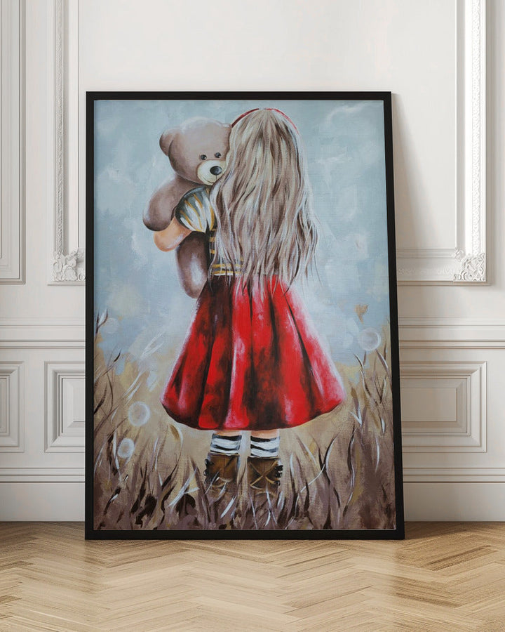 Big world - Stretched Canvas, Poster or Fine Art Print I Heart Wall Art