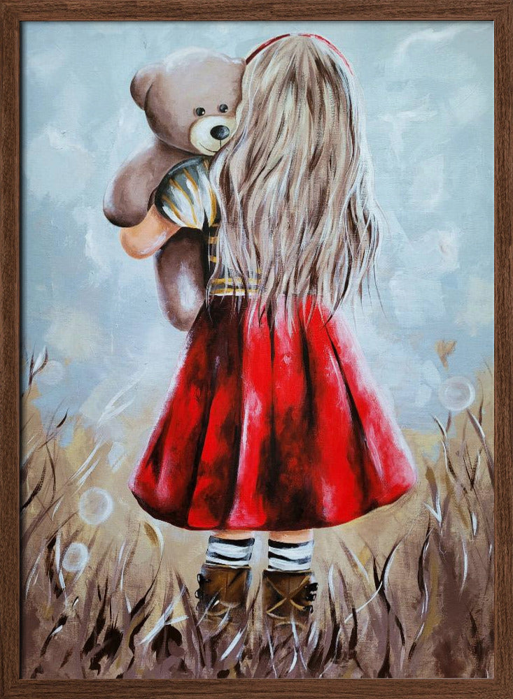 Big world - Stretched Canvas, Poster or Fine Art Print I Heart Wall Art