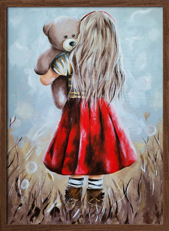 Big world - Stretched Canvas, Poster or Fine Art Print I Heart Wall Art