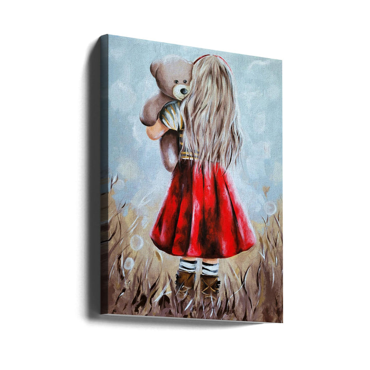 Big world - Stretched Canvas, Poster or Fine Art Print I Heart Wall Art