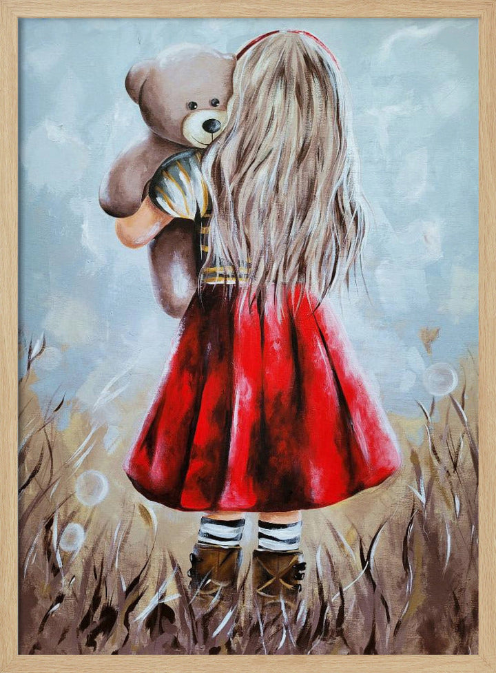 Big world - Stretched Canvas, Poster or Fine Art Print I Heart Wall Art