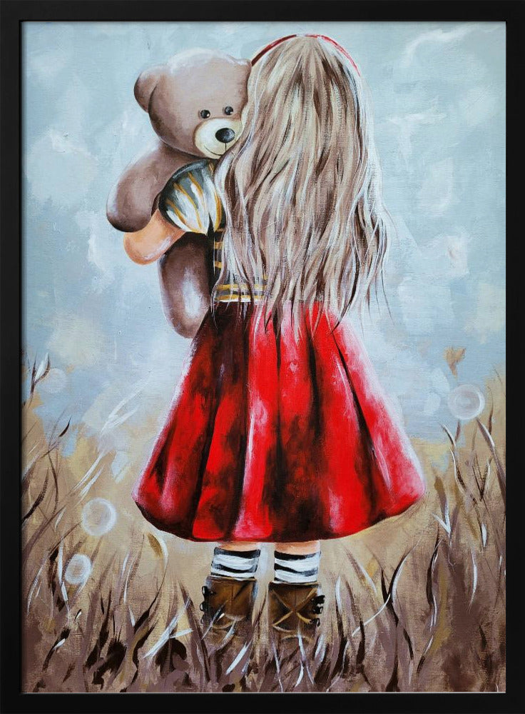 Big world - Stretched Canvas, Poster or Fine Art Print I Heart Wall Art