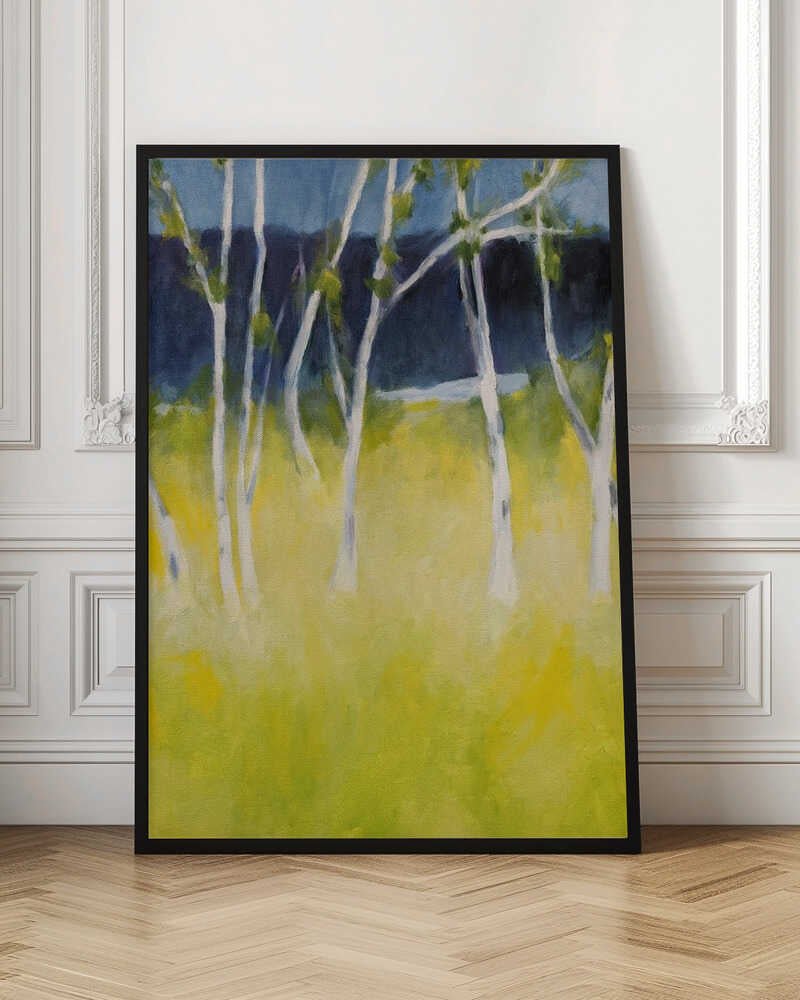Birches - Stretched Canvas, Poster or Fine Art Print - I Heart Wall Art - Poster Print, Canvas Print or Framed Art Print