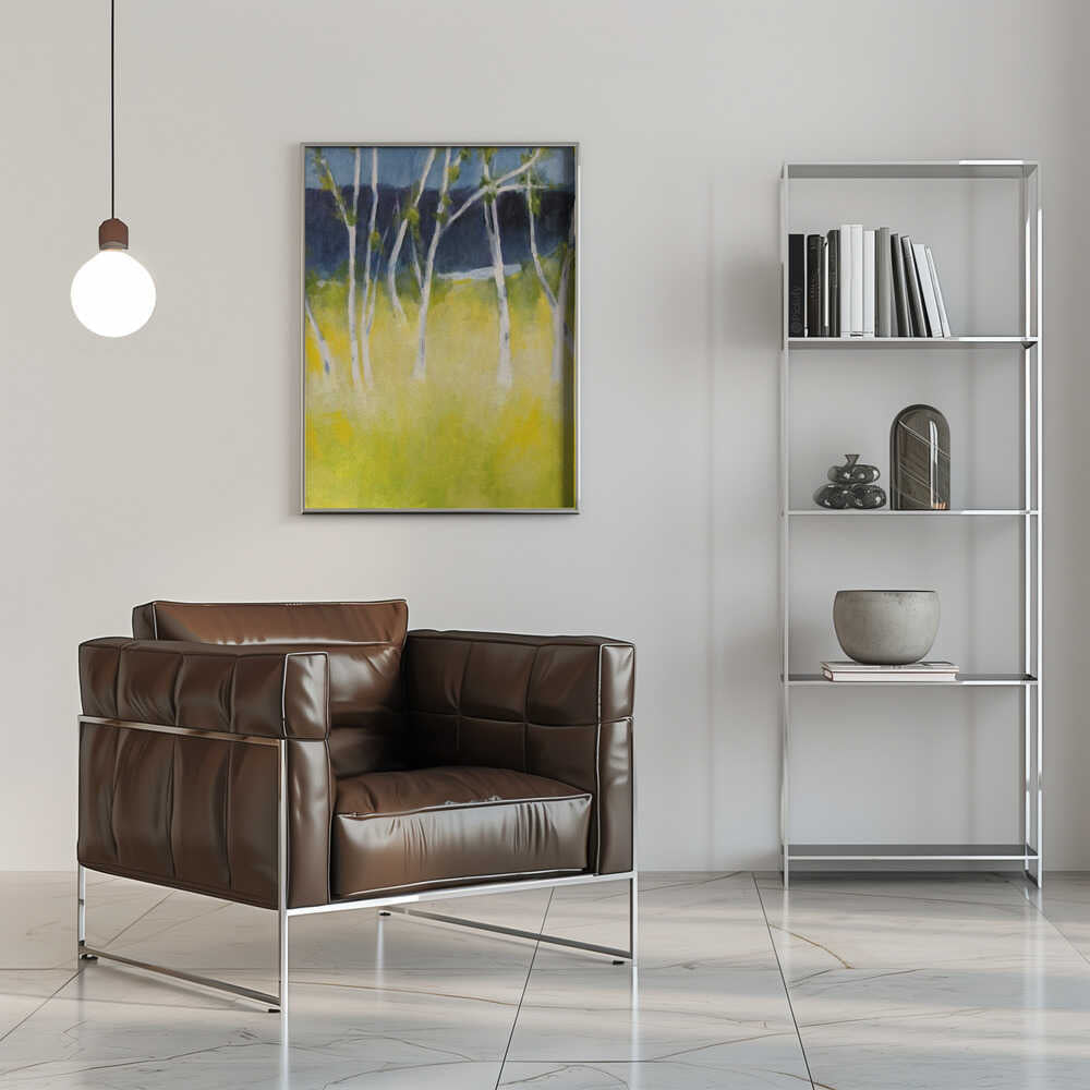 Birches - Stretched Canvas, Poster or Fine Art Print - I Heart Wall Art - Poster Print, Canvas Print or Framed Art Print