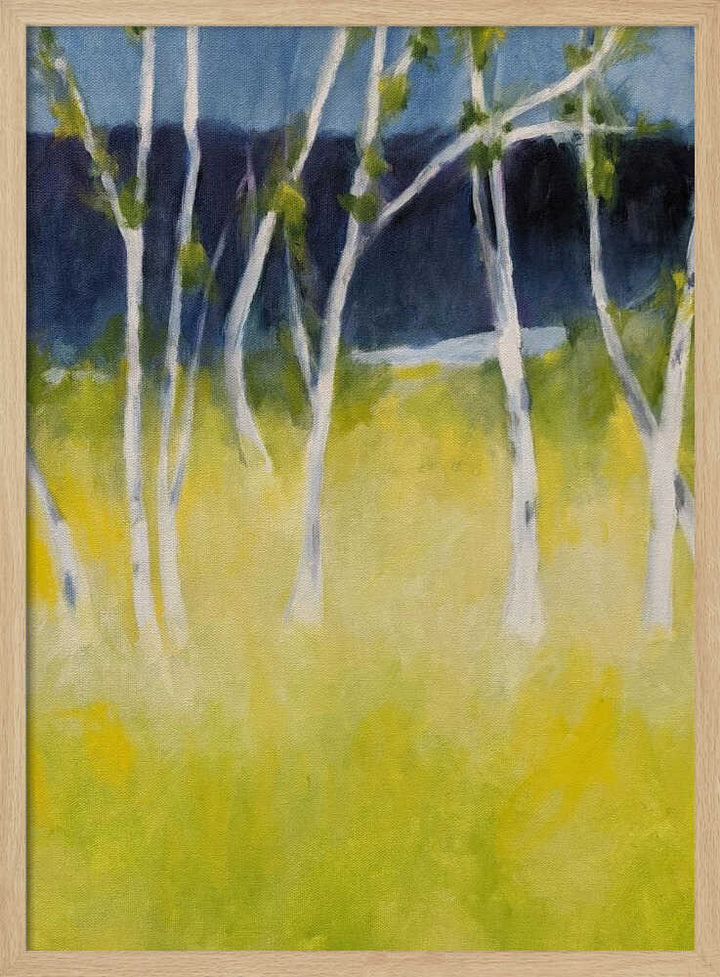 Birches - Stretched Canvas, Poster or Fine Art Print - I Heart Wall Art - Poster Print, Canvas Print or Framed Art Print