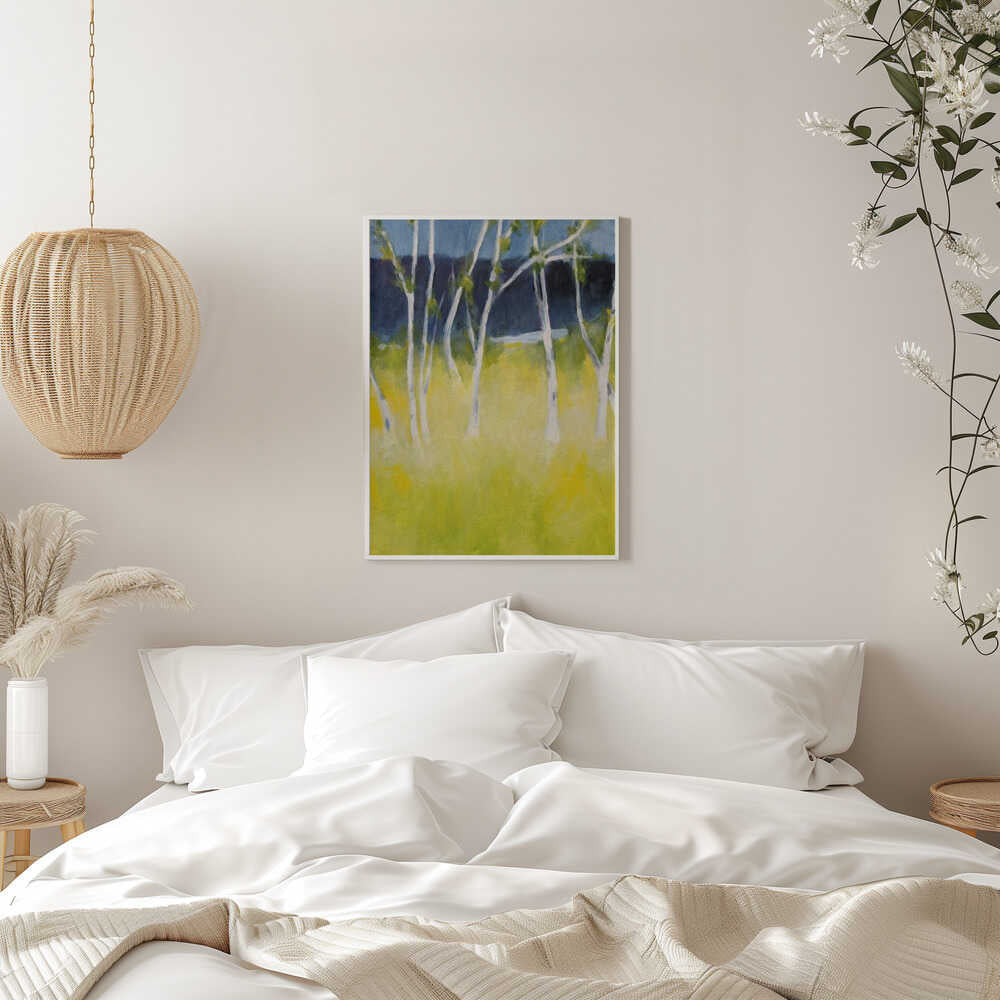 Birches - Stretched Canvas, Poster or Fine Art Print - I Heart Wall Art - Poster Print, Canvas Print or Framed Art Print