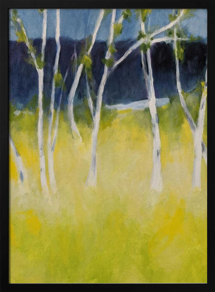 Birches - Stretched Canvas, Poster or Fine Art Print - I Heart Wall Art - Poster Print, Canvas Print or Framed Art Print