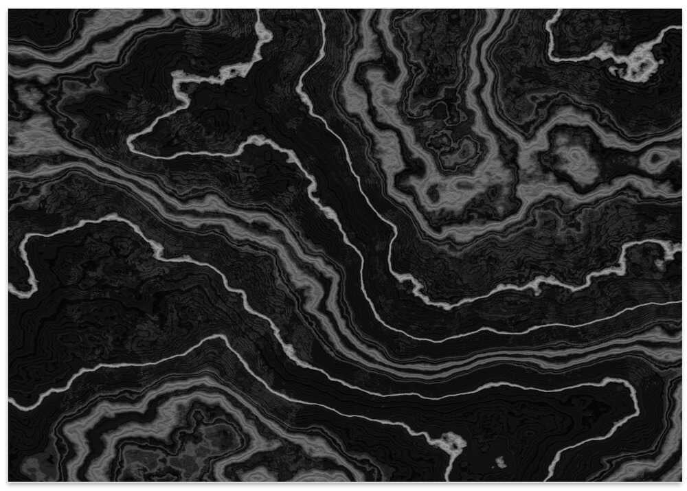 Black Agate Swirls - Stretched Canvas, Poster or Fine Art Print - I Heart Wall Art - Poster Print, Canvas Print or Framed Art Print