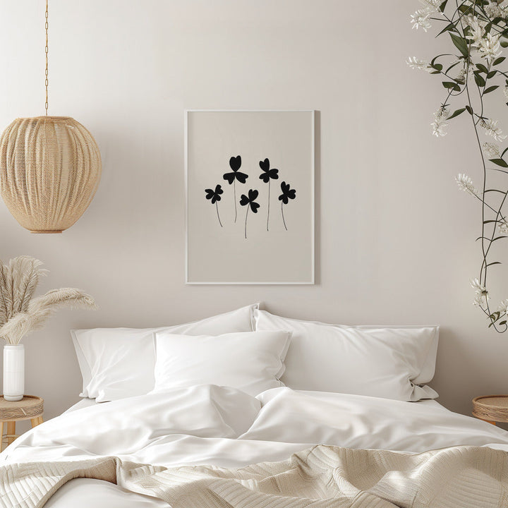 Black Sorrel - Stretched Canvas, Poster or Fine Art Print I Heart Wall Art
