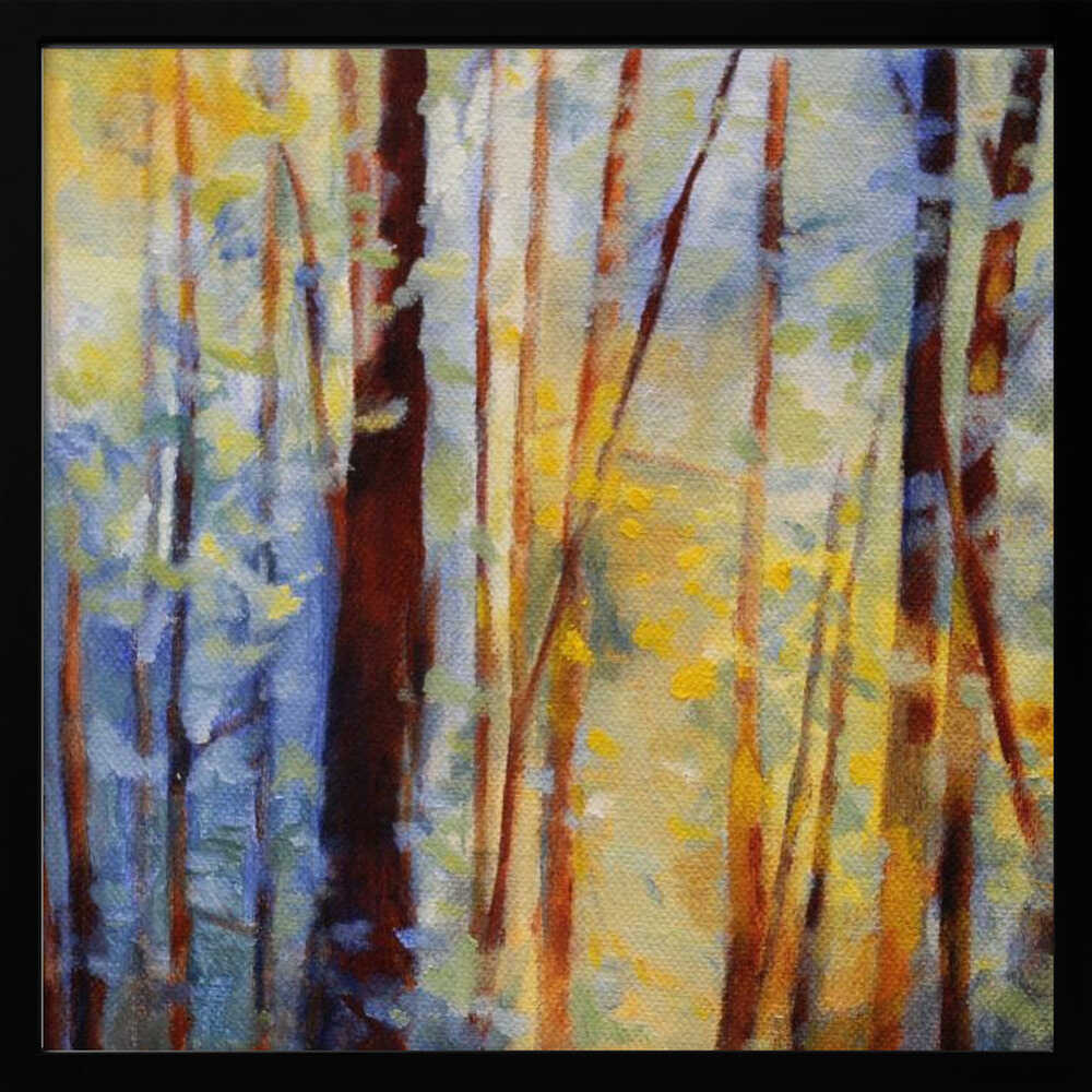 Bliss Trees - Square Stretched Canvas, Poster or Fine Art Print - I Heart Wall Art - Poster Print, Canvas Print or Framed Art Print