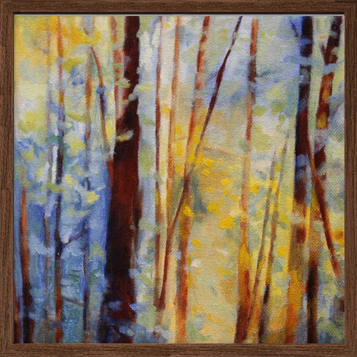 Bliss Trees - Square Stretched Canvas, Poster or Fine Art Print - I Heart Wall Art - Poster Print, Canvas Print or Framed Art Print