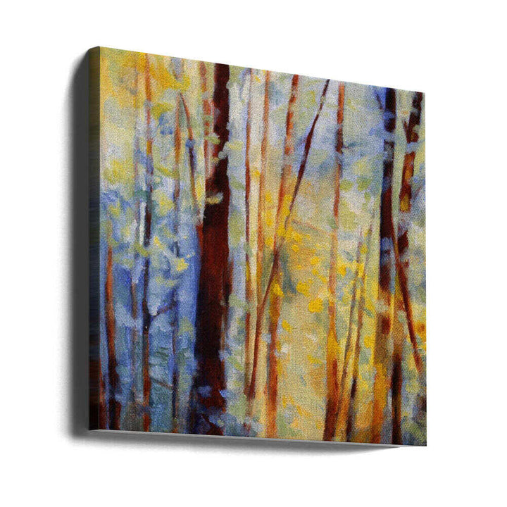 Bliss Trees - Square Stretched Canvas, Poster or Fine Art Print - I Heart Wall Art - Poster Print, Canvas Print or Framed Art Print