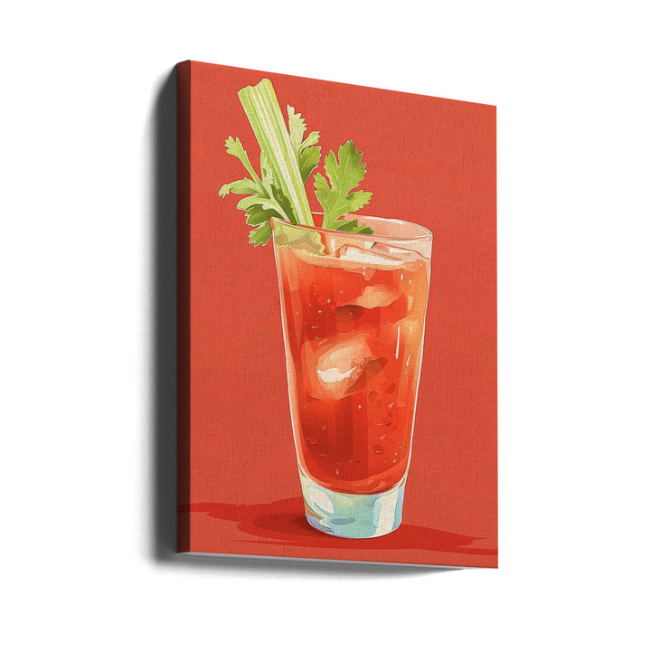Bloody Mary - Jolly and Dash - Stretched Canvas, Poster or Fine Art Print I Heart Wall Art