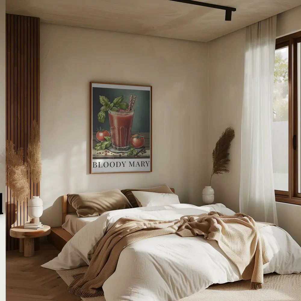 Bloody Mary - Stretched Canvas, Poster or Fine Art Print I Heart Wall Art