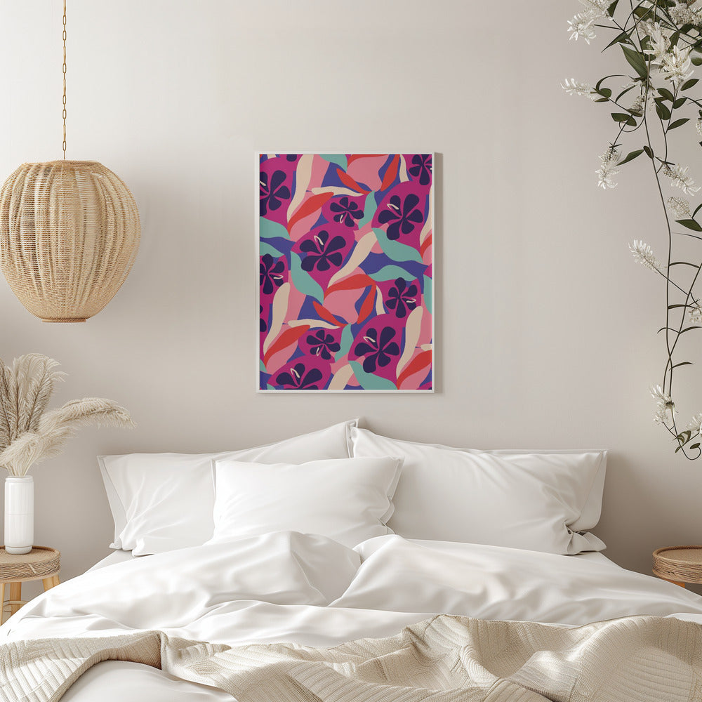 Blooming Aesthetic - Stretched Canvas, Poster or Fine Art Print I Heart Wall Art