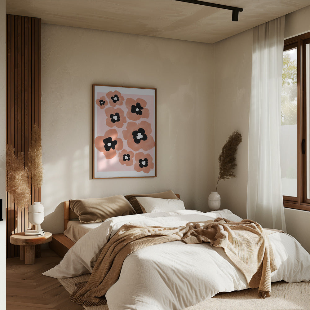 Blossom Harmony - Stretched Canvas, Poster or Fine Art Print I Heart Wall Art