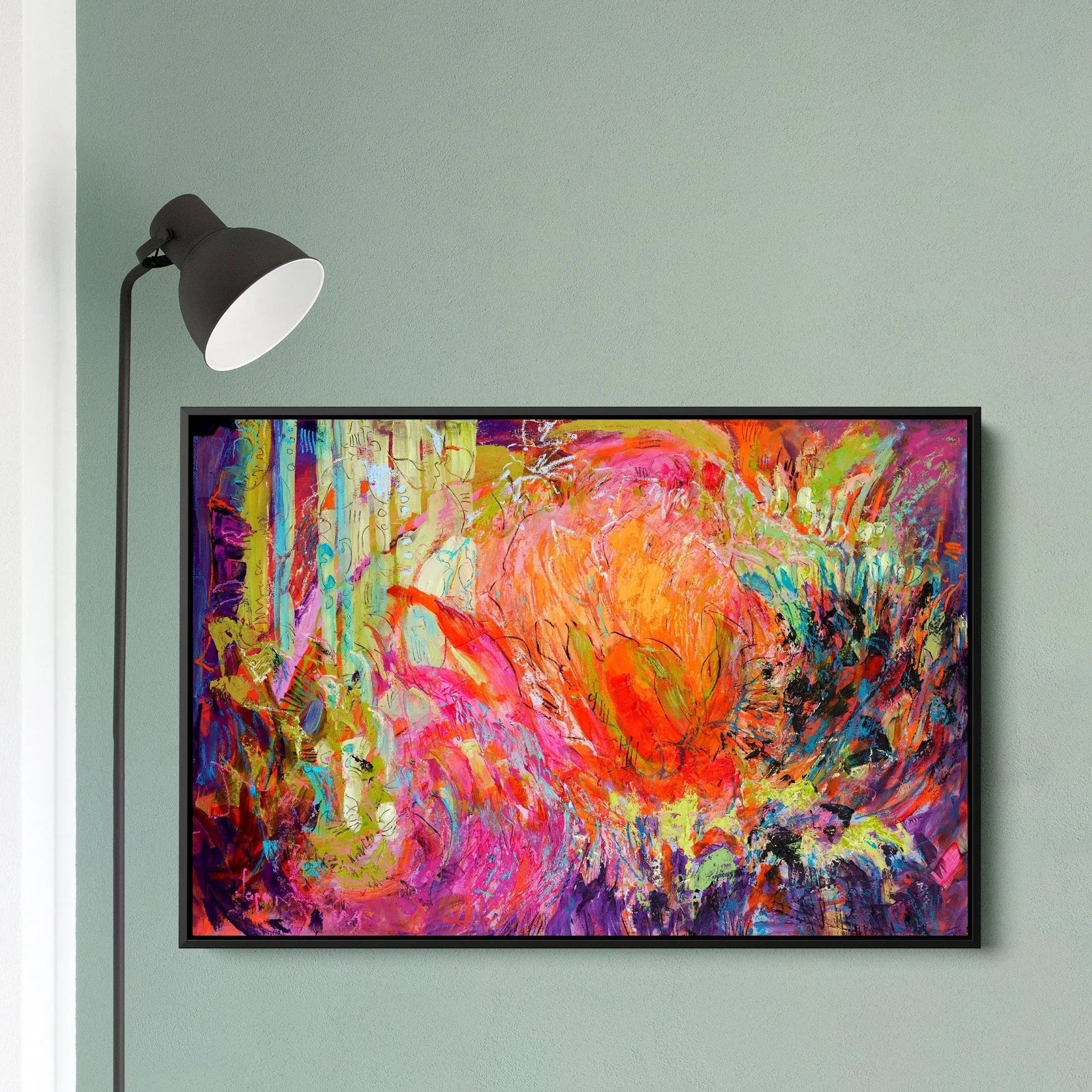 Blossom Joy by Dorothy Fagan  - Stretched Canvas Print or Framed Fine Art Print - Artwork I Heart Wall Art Australia 