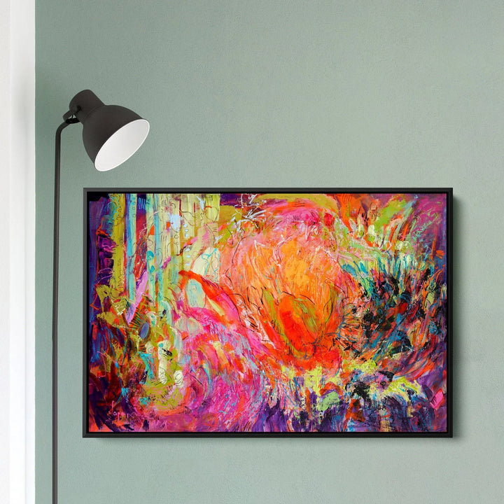 Blossom Joy by Dorothy Fagan  - Stretched Canvas Print or Framed Fine Art Print - Artwork I Heart Wall Art Australia 