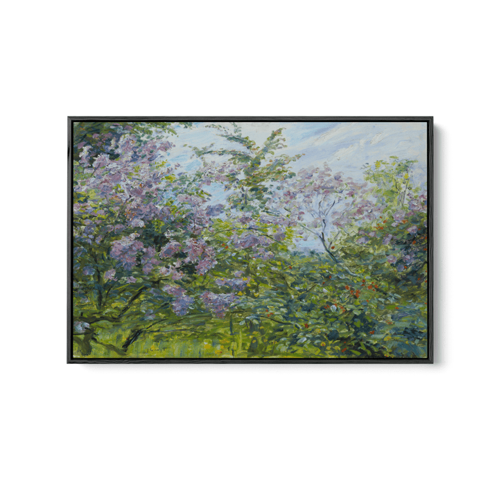 Blossoming Lilac, ca. 1921 by Max Slevogt - Fine Art or Canvas Print - I Heart Wall Art - Poster Print, Canvas Print or Framed Art Print