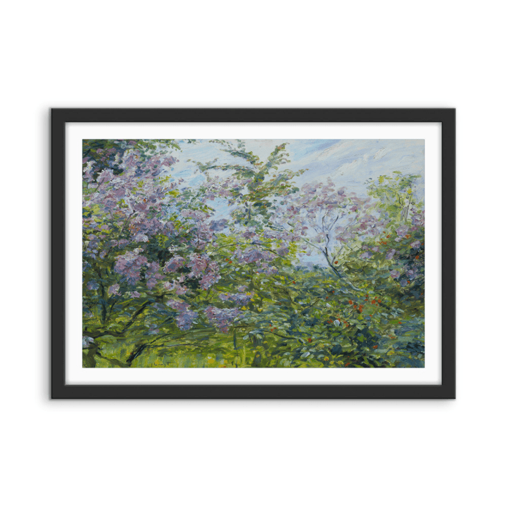 Blossoming Lilac, ca. 1921 by Max Slevogt - Fine Art or Canvas Print - I Heart Wall Art - Poster Print, Canvas Print or Framed Art Print