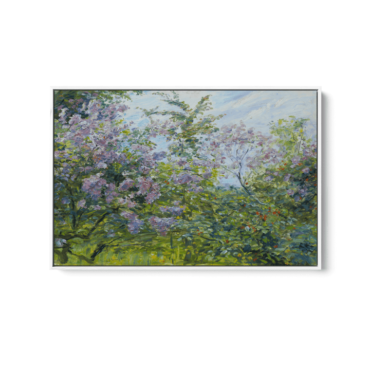 Blossoming Lilac, ca. 1921 by Max Slevogt - Fine Art or Canvas Print - I Heart Wall Art - Poster Print, Canvas Print or Framed Art Print