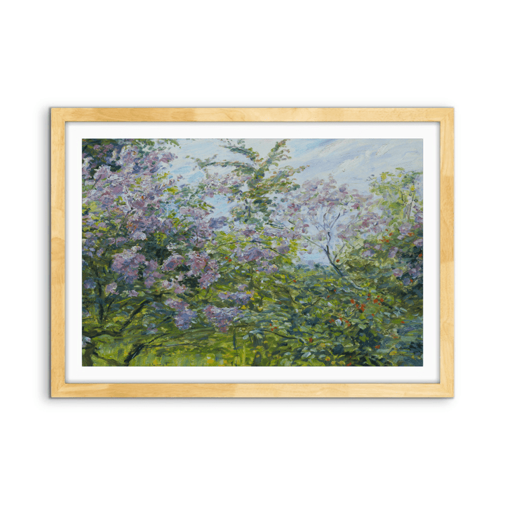 Blossoming Lilac, ca. 1921 by Max Slevogt - Fine Art or Canvas Print - I Heart Wall Art - Poster Print, Canvas Print or Framed Art Print
