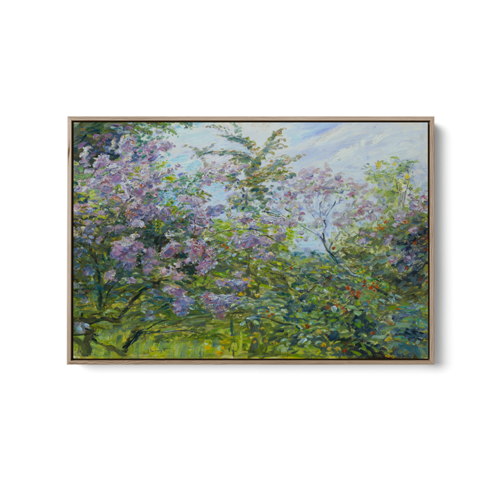 Blossoming Lilac, ca. 1921 by Max Slevogt - Fine Art or Canvas Print - I Heart Wall Art - Poster Print, Canvas Print or Framed Art Print