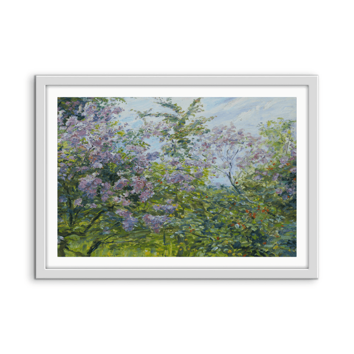 Blossoming Lilac, ca. 1921 by Max Slevogt - Fine Art or Canvas Print - I Heart Wall Art - Poster Print, Canvas Print or Framed Art Print