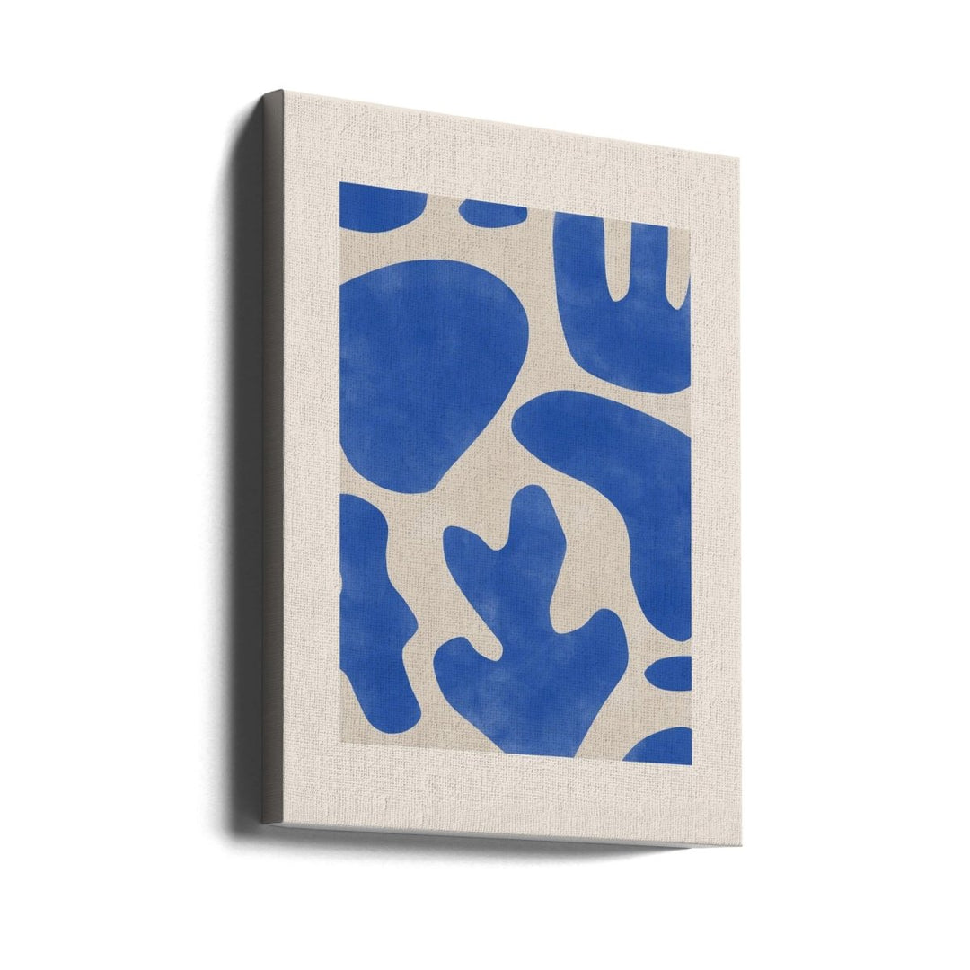 Blue Abstractions - Stretched Canvas, Poster or Fine Art Print - I Heart Wall Art - Poster Print, Canvas Print or Framed Art Print