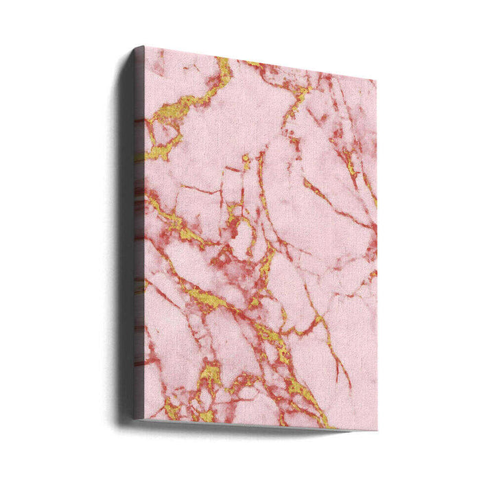 Blush Gold Marble - Stretched Canvas, Poster or Fine Art Print - I Heart Wall Art - Poster Print, Canvas Print or Framed Art Print