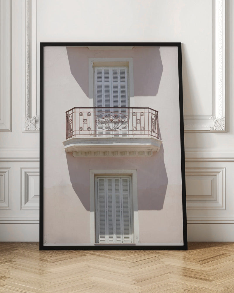 Blush Pink - Stretched Canvas, Poster or Fine Art Print I Heart Wall Art