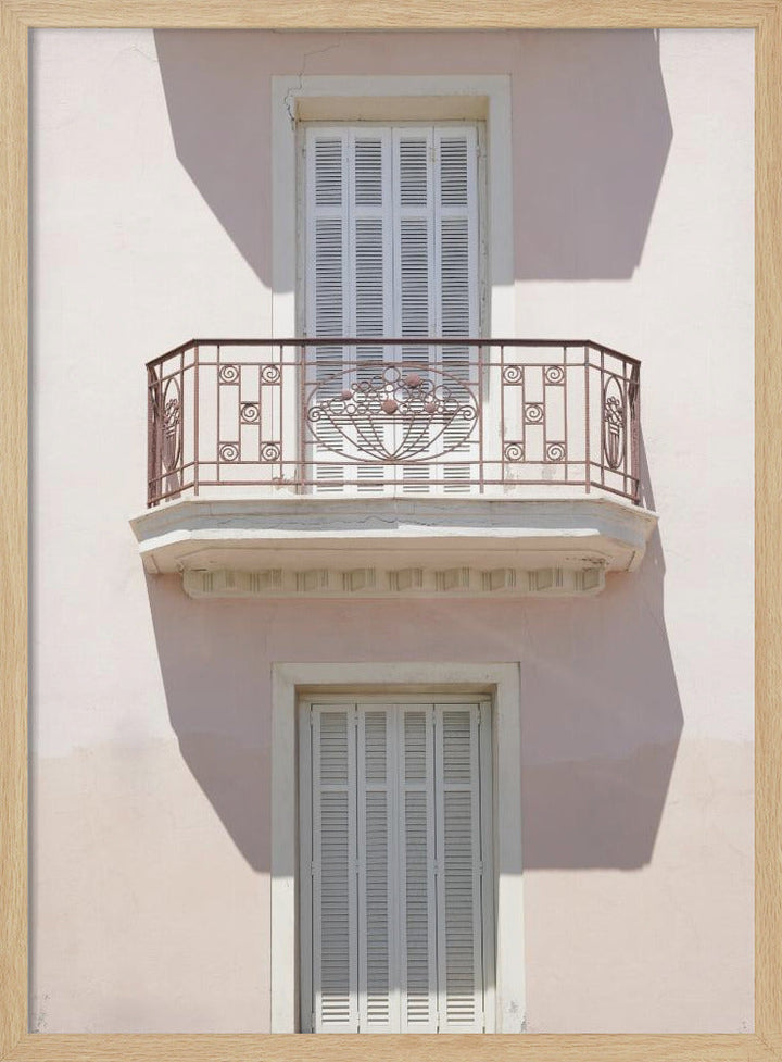 Blush Pink - Stretched Canvas, Poster or Fine Art Print I Heart Wall Art