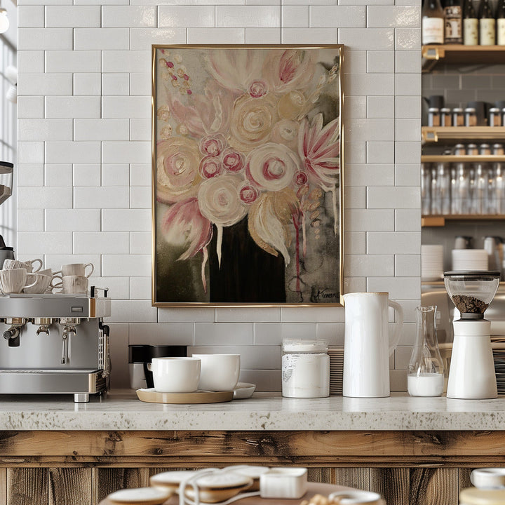 Blush - Stretched Canvas, Poster or Fine Art Print I Heart Wall Art