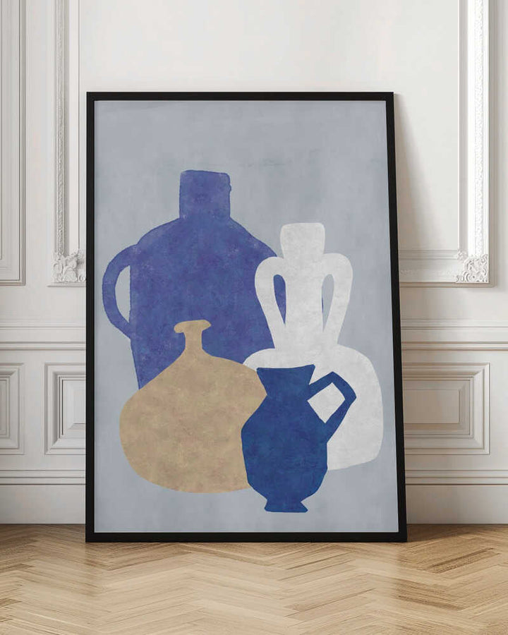BLUVE - Stretched Canvas, Poster or Fine Art Print - I Heart Wall Art - Poster Print, Canvas Print or Framed Art Print