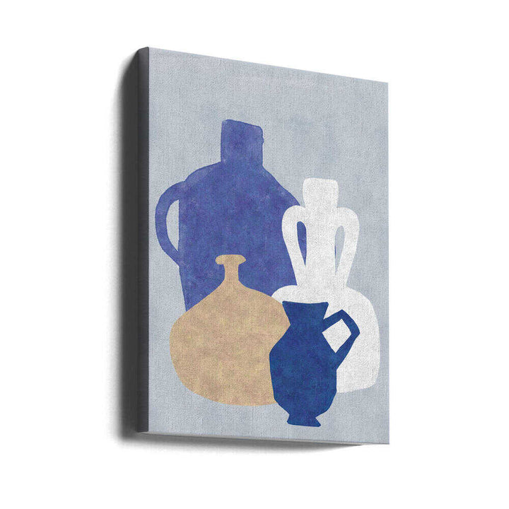 BLUVE - Stretched Canvas, Poster or Fine Art Print - I Heart Wall Art - Poster Print, Canvas Print or Framed Art Print