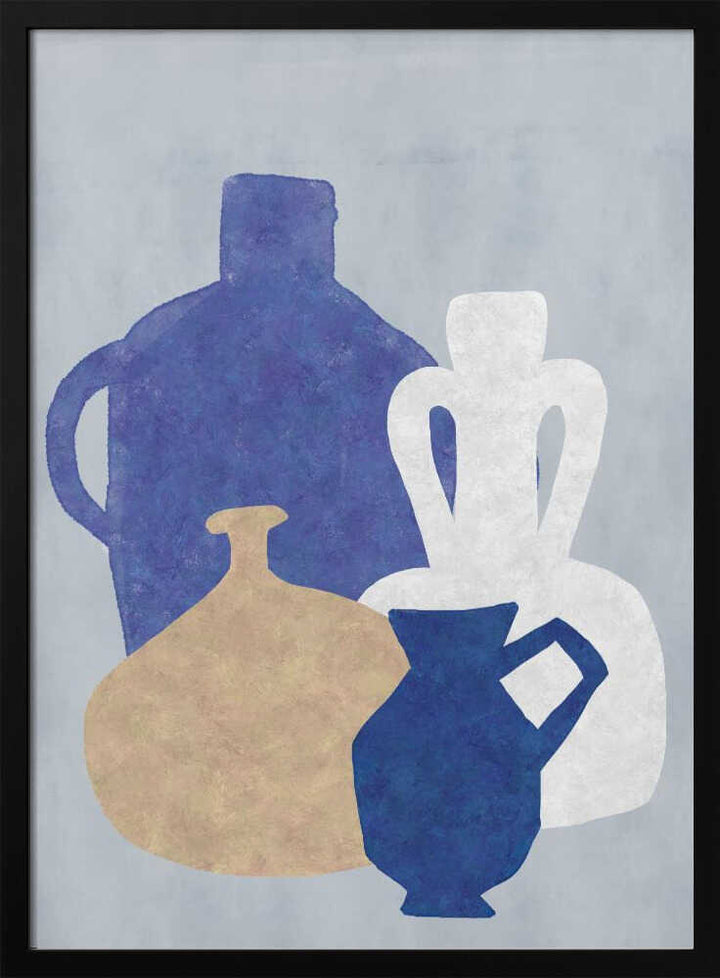 BLUVE - Stretched Canvas, Poster or Fine Art Print - I Heart Wall Art - Poster Print, Canvas Print or Framed Art Print