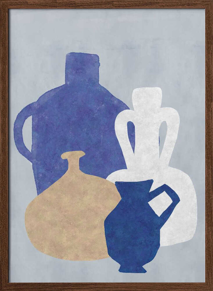 BLUVE - Stretched Canvas, Poster or Fine Art Print - I Heart Wall Art - Poster Print, Canvas Print or Framed Art Print