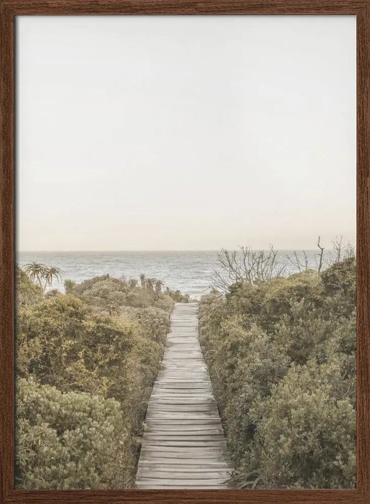 Boardwalk - Stretched Canvas, Poster or Fine Art Print I Heart Wall Art