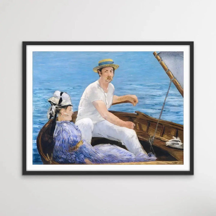 Boating (1874) by Édouard Manet - I Heart Wall Art - Poster Print, Canvas Print or Framed Art Print