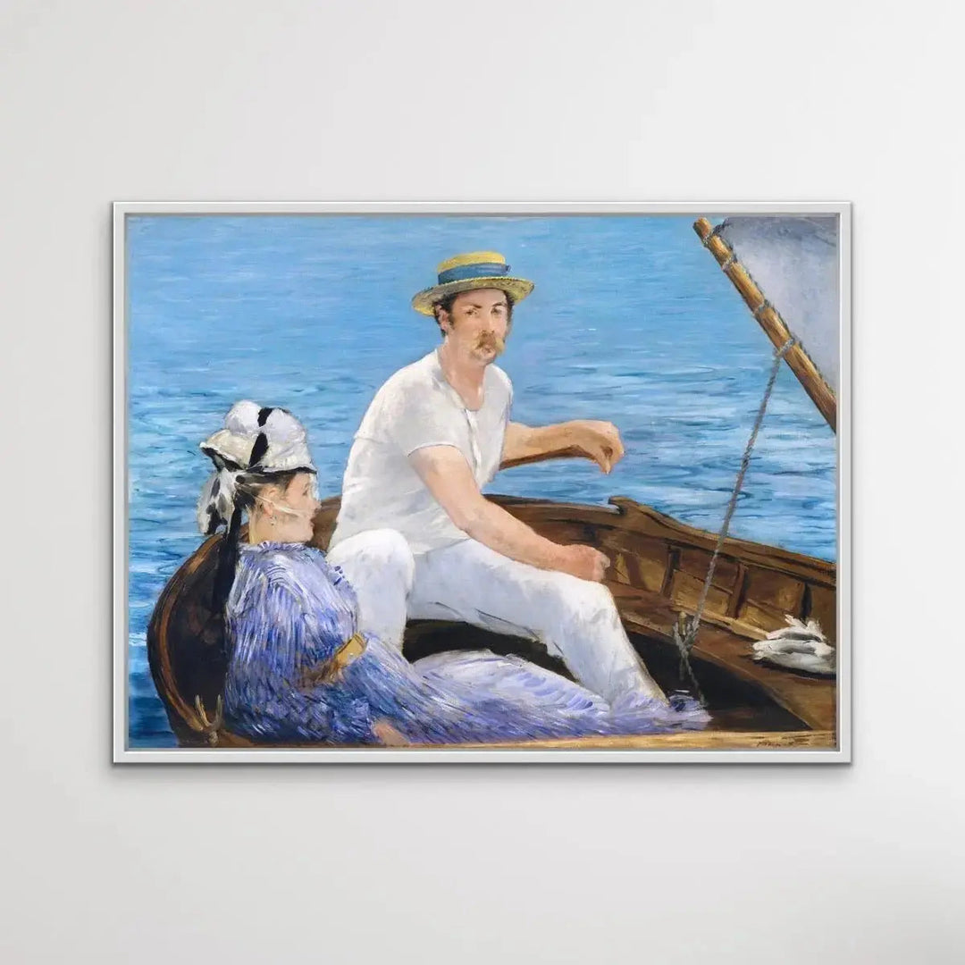 Boating (1874) by Édouard Manet - I Heart Wall Art - Poster Print, Canvas Print or Framed Art Print