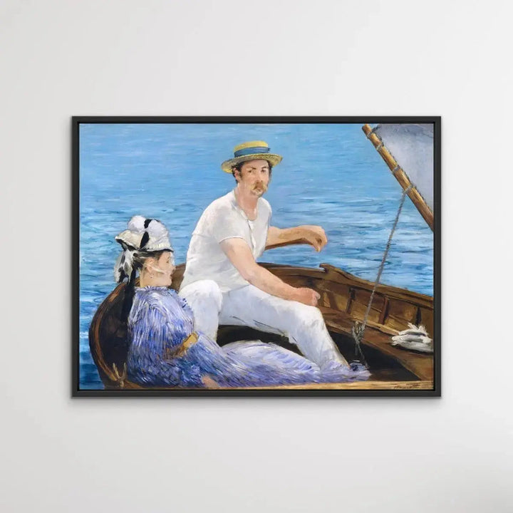 Boating (1874) by Édouard Manet - I Heart Wall Art - Poster Print, Canvas Print or Framed Art Print