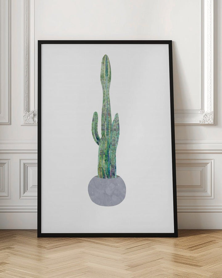 Boho scandi cactus 2 - Stretched Canvas, Poster or Fine Art Print - I Heart Wall Art - Poster Print, Canvas Print or Framed Art Print
