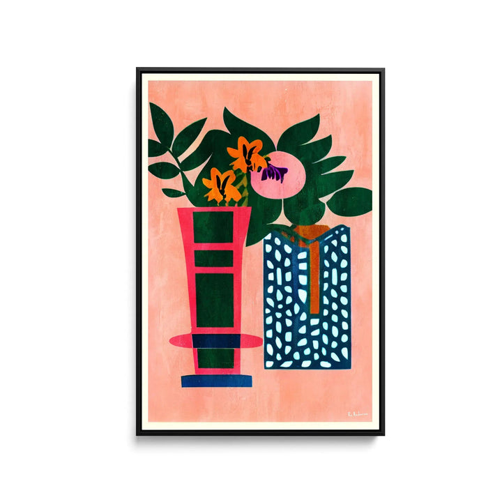 Bonjour, Mi Amor by Bo Anderson - Stretched Canvas Print or Framed Fine Art Print - Artwork I Heart Wall Art Australia 