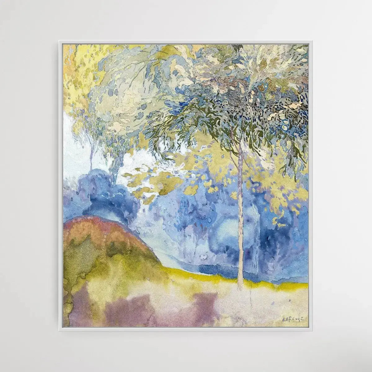 Boomrijk Landschap by Georges de Feure (1878–1943) - I Heart Wall Art - Poster Print, Canvas Print or Framed Art Print