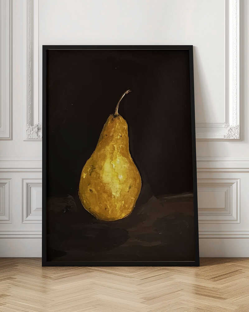 Bosc Pear - Stretched Canvas, Poster or Fine Art Print - I Heart Wall Art - Poster Print, Canvas Print or Framed Art Print
