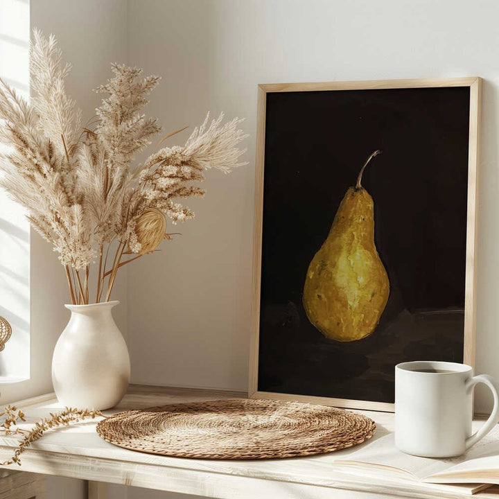 Bosc Pear - Stretched Canvas, Poster or Fine Art Print - I Heart Wall Art - Poster Print, Canvas Print or Framed Art Print
