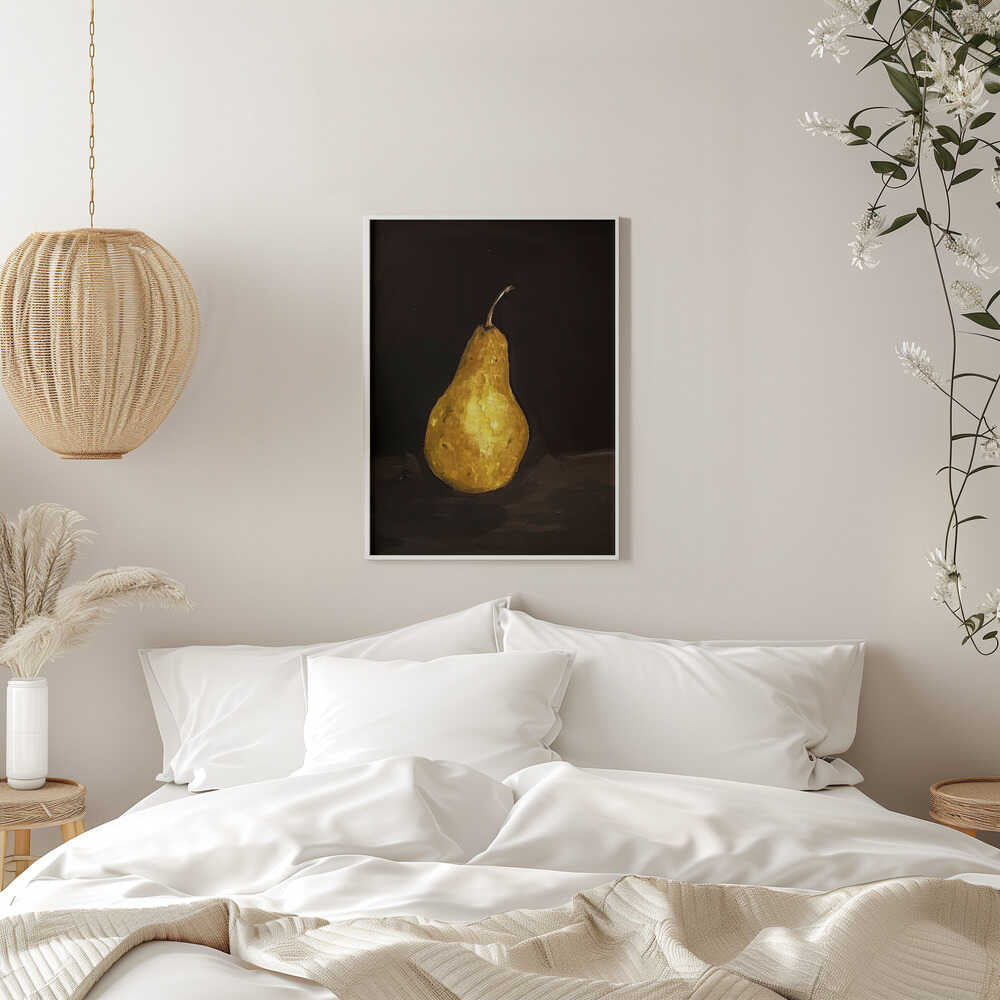 Bosc Pear - Stretched Canvas, Poster or Fine Art Print - I Heart Wall Art - Poster Print, Canvas Print or Framed Art Print
