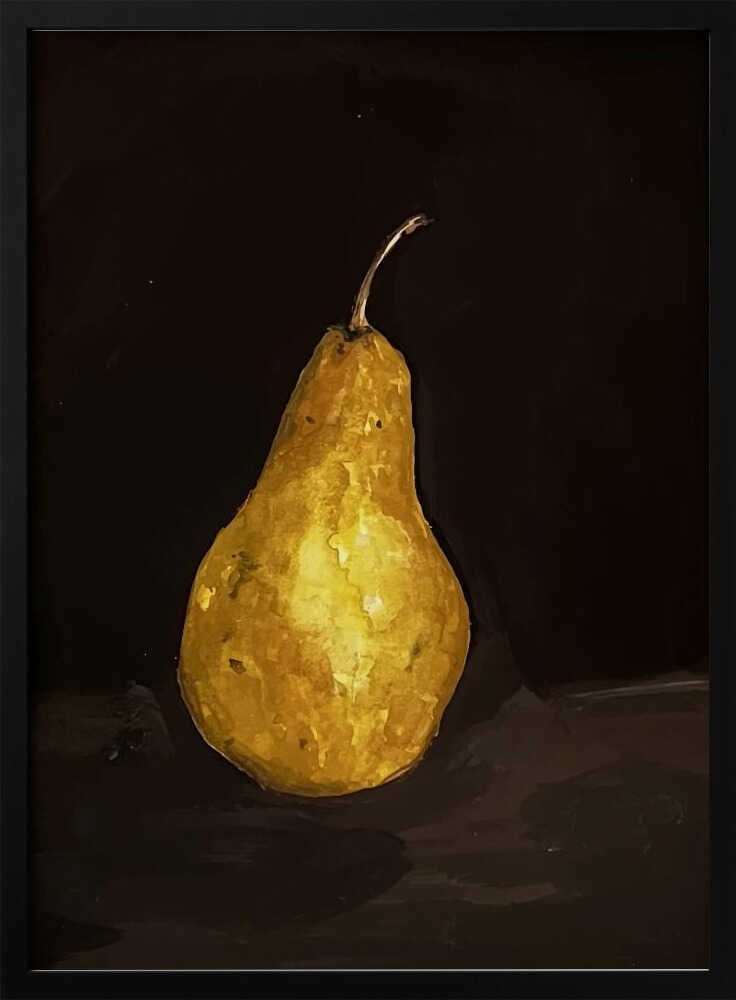 Bosc Pear - Stretched Canvas, Poster or Fine Art Print - I Heart Wall Art - Poster Print, Canvas Print or Framed Art Print