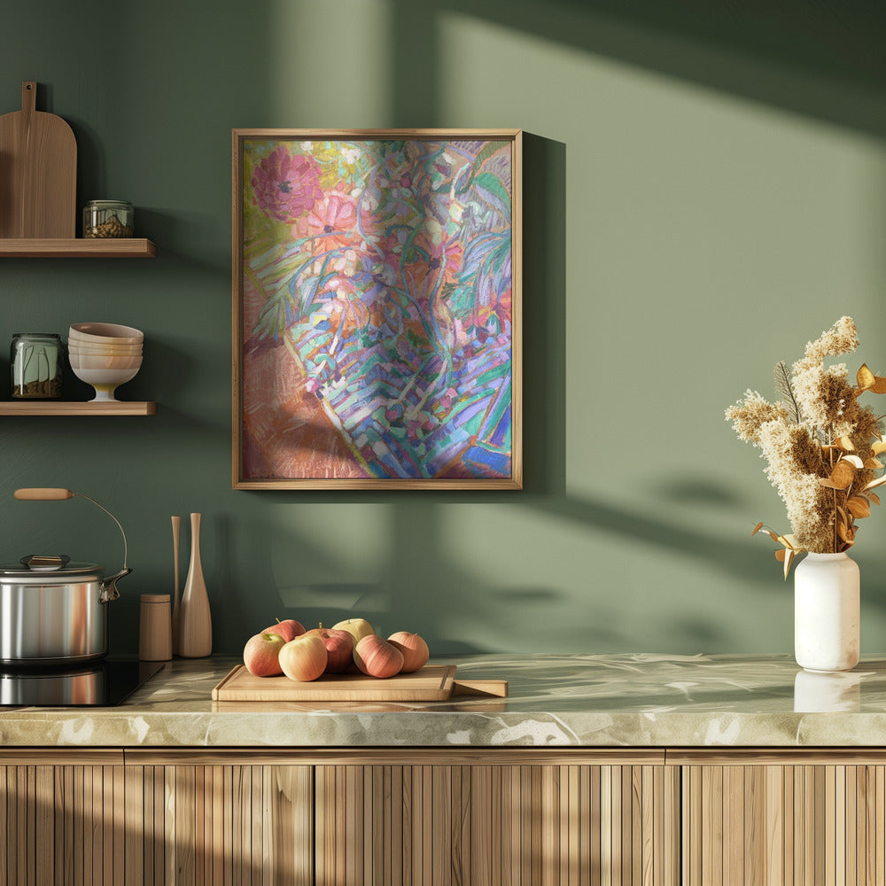 Botanic Radiance - Stretched Canvas, Poster or Fine Art Print I Heart Wall Art