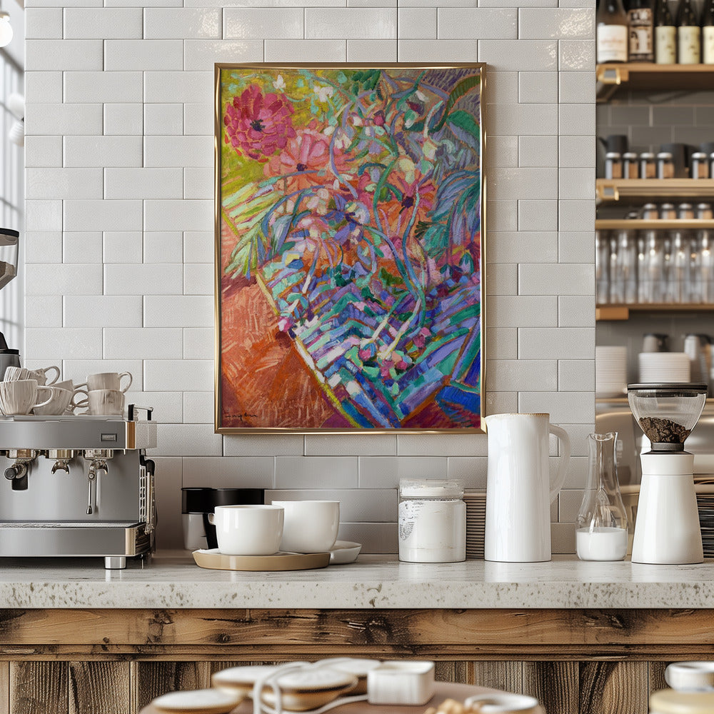 Botanic Radiance - Stretched Canvas, Poster or Fine Art Print I Heart Wall Art